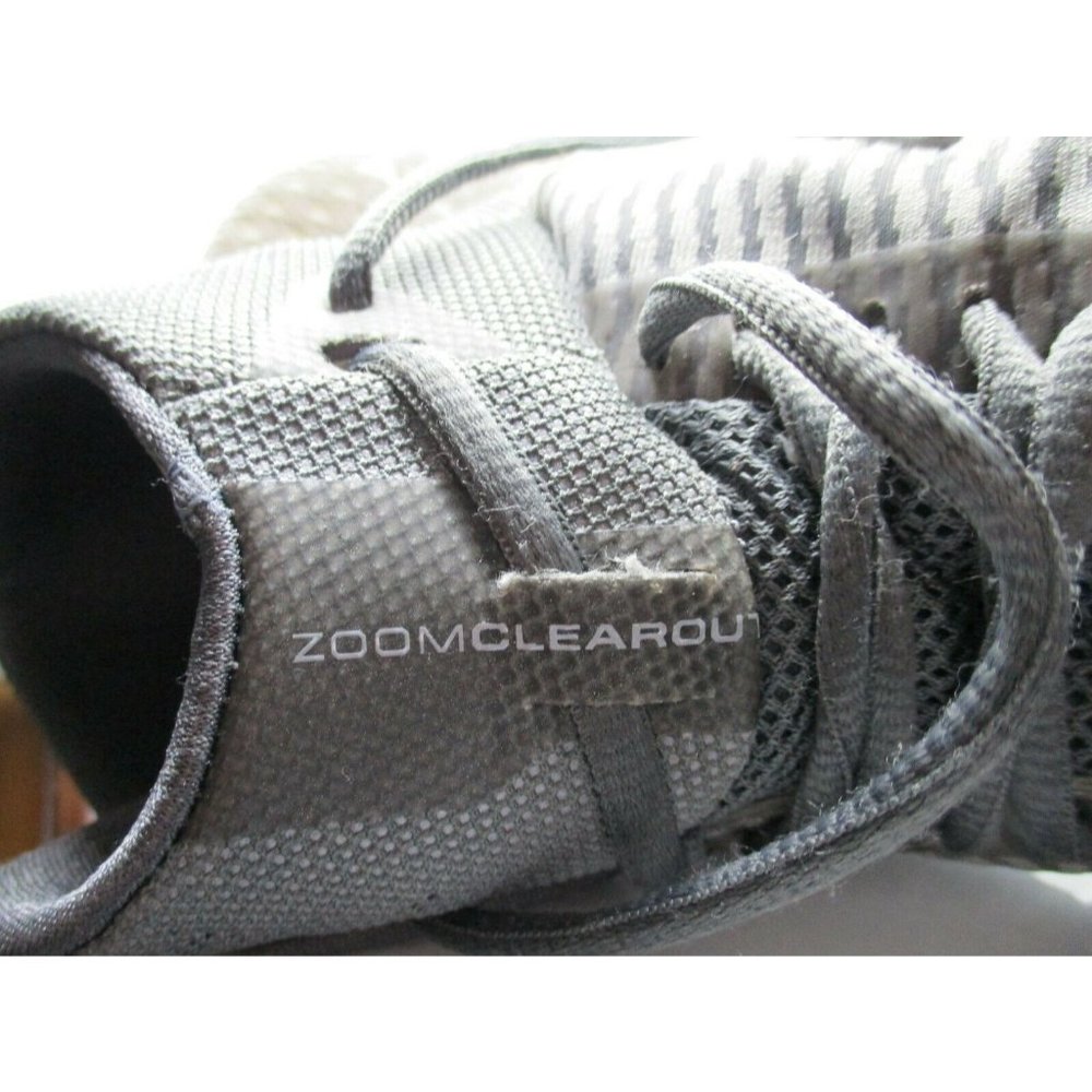 Nike Zoom Clear Out Men's Basketball Shoes SIZE 8.5 GREY/WHITE  Style 844370-002 - Picture 10 of 10